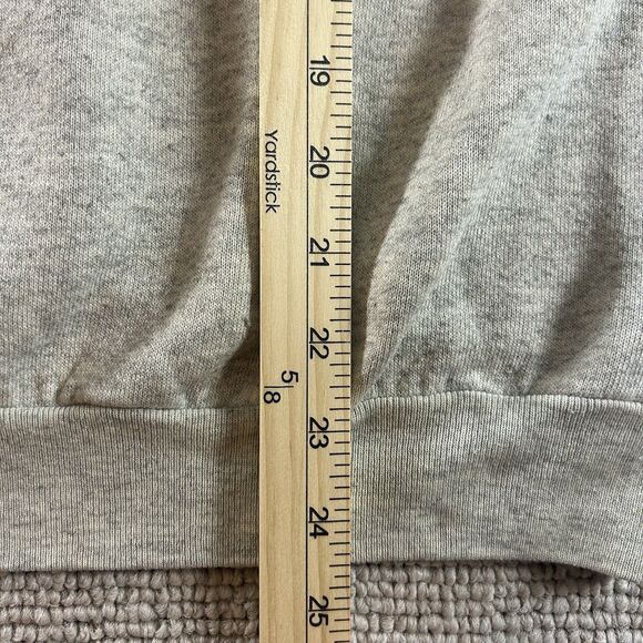 Vintage Super Bowl XXXIII Logo 7 Crewneck Men’s Large 1999 Gray Pullover NFL USA - Picture 11 of 13